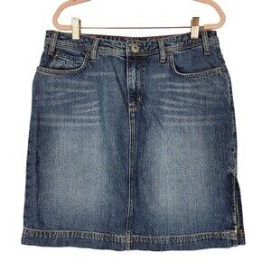Tommy Hilfiger Blue Jean Skirt Sz 12